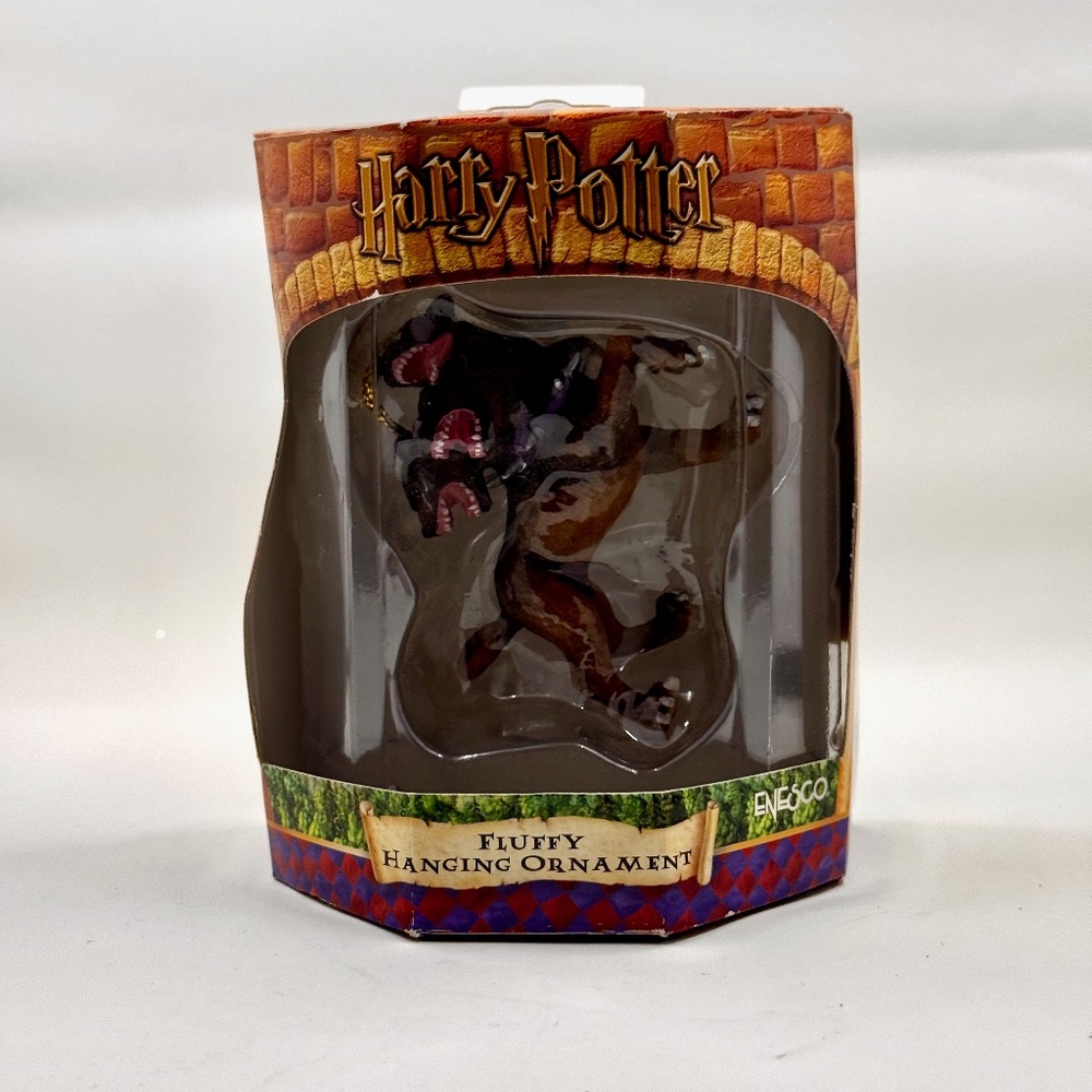 Vintage ENESCO 2000's Harry Potter Hanging Christmas Ornament - Fluffy New
